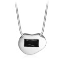 yiwu jewelry supply china zinc alloy friend necklaces silver pendant minimalist jewellery